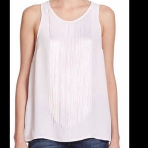 Karina Grimaldi Fringe Top - S - NWT 🤍